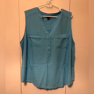 Torrid- Linen-like Sleeveless top
